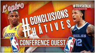 Conclusions hâtives NBA 2021-22 : la conférence Ouest