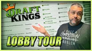 DRAFTKINGS NFL WEEK 1 LOBBY TOUR: DFS FANTASY FOOTBALL 2023