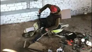 Когда сервис позволяет кататься на Питбайке . 💪✊