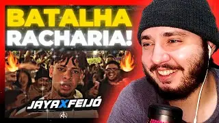 (REVANCHE!🔥) JAYA LUUCK x FEIJÓ - [1ª FASE] - BATALHA DO ATLÂNTICA EDIÇÃO TRAPSTAR | REACT BAUEB