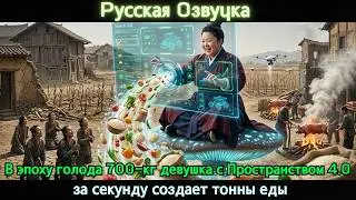 В эпоху голода 700-кг девушка с Пространством 4.0 за секунду создает тонны еды