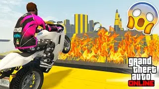 ТОЛЬКО НАСТОЯЩИЙ БАТЯ СМОЖЕТ ЭТО ЗАТАЩИТЬ НА БАЙКЕ В ГТА 5 ОНЛАЙН GTA 5 ONLINE