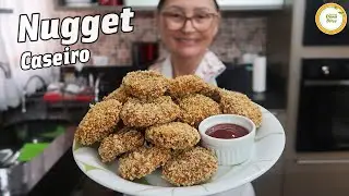 SABE AQUELE NUGGET DAS MARCAS FAMOSAS | NUGGET CASEIRO | NUGGET DE FRANGO FÁCIL  FEITO EM CASA #983