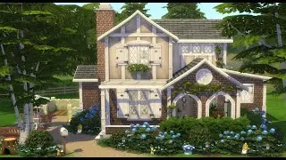 The Sims 4 House Shell #24 - 3 Cobblebottom Street