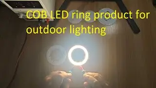 COB LED ring product for outdoor lighting---dual color temperature design(202509)