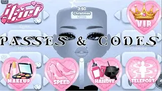 IT GIRL ALL GAMEPASSES & 5 CODES! ROBLOX