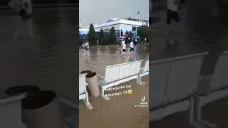 Ош Аэропортун Сел каптады 😨