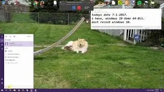 windows 10:  here is a sticky note Alternative: sticky notes (classic)