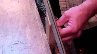 How to cut a tenon