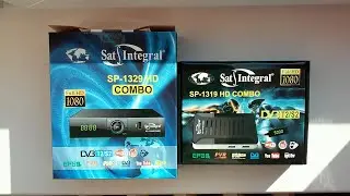 Распаковка ресивера Sat-Integral SP-1319, 1329 HD COMBO