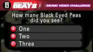 Black Eyed Peas Boom Boom Pow Don't Miss A Beat II Level 1