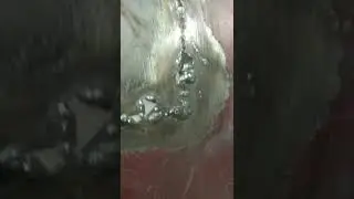 Arc welding on car body panels experiment