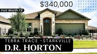 New Construction Model Home Tour! Fort Worth - Terra Trace - Dr Horton