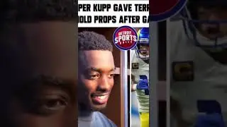 Terrion Arnold Reveals What Cooper Kupp Said to Him After Lions Victory Over Los Angeles Rams!!!
