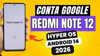 Remove Google Account from Redmi Note 12 Updated 2026 Hyper OS Android 14 Without PC Without Talk...
