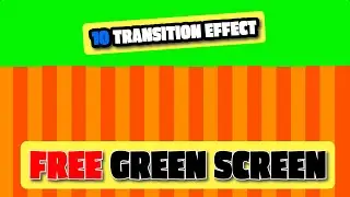 🆓 Free Green Screen 🟢 Chroma key 🟧  Orange Stripes Transition Effect Animation ❌ NO COPYRIGHT 2025