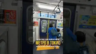 Схема в метро Токио, Япония