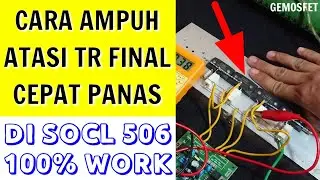 Cara Mengatasi Transistor Final Amplifier Cepat Panas