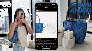 GOYARD MINI ANJOU TOTE REVIEW | First Impressions, How to Buy, Pricing, + What’s in My Bag