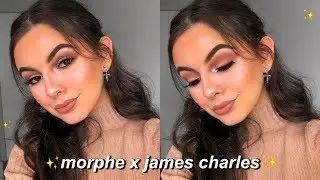 A WEARABLE MORPHE X JAMES CHARLES PALETTE TUTORIAL! | itsmartinaxo