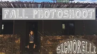 BTS | Signorelli Fall Photoshoot - Ashley Tisdale