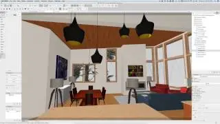 ARCHICAD Marquee for 3d Interior Views