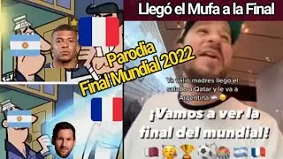 Meme PAR0DIA Previa Final Argentina vs Francia • Mundial Qatar 2022