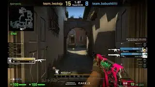 CSGO 4 kills on inferno for the match win