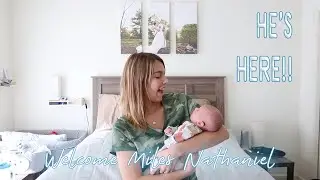 HE’S HERE!! | Labour & Delivery Birth Story | LauraPaige