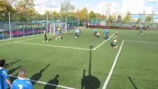 Гол Беркута в ворота Братеево