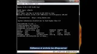 Configuración Servidor  DHCP bajo Ubuntu Server 12.04LST -VirtualBox