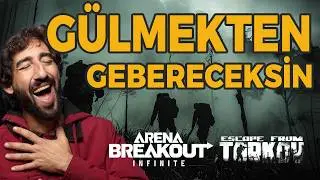 Escape From Tarkov gameplay in Turkish and Arena Breakout Infinite gameplay in Turkish.