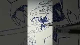 фнф  как нарисовать Амонгас Черный 🖤
