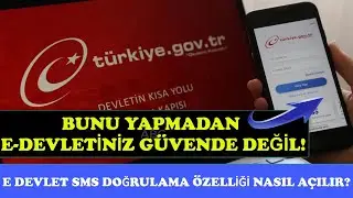 YOUR E-GOVERNMENT IS NOT SECURE UNTIL YOU DO THIS! | ACTIVATE E-GOVERNMENT SMS VERIFICATION