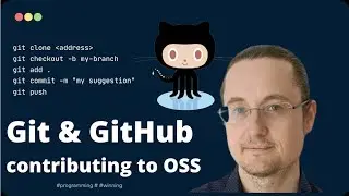Learn how to contribute to projects using branches and pull request 