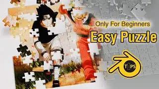 How To Make Puzzle Animation In Blender