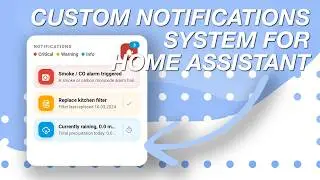 Custom NOTIFICATIONS System for Home Assistant