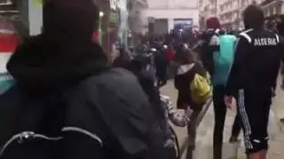 Des casseurs à Nantes le Go Sport saccagé