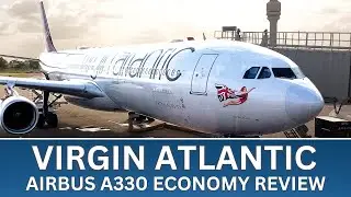 VIRGIN ATLANTIC REVIEW ECONOMY CLASSIC ON AIRBUS 330 MANCHESTER TO FLORIDA