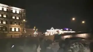 Будем проплывать под мостом Пелицкого! С правой стороны цирк!! Санк-Петербург!! 26 июля 2020 г.(5)