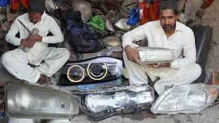 How to Repair Car Headlight Broken Lens in Just 5$ || How to Fix Broken Headlights With Baking Soda