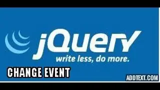 Part 20 Jquery Tutorials change event