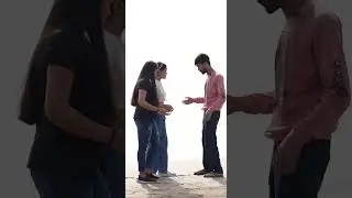 funny prank with two girls.. #funnyshorts #bhartiprank
