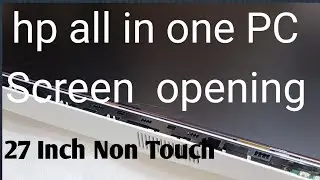 how to open hp all in one pc 27 inch / HP AIO 27-CR1003NH