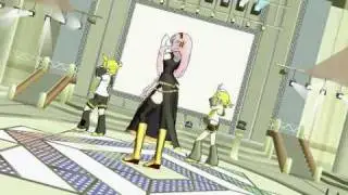 [[MMD]] Luka Luka Fever ~Luka Chibi kagamine twins~