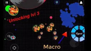 Unlocking lvl 3 skin of orange Dragon / 🙃 IN AGAR.IO!!