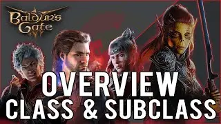 Baldur's Gate 3 - Guide to All Classes (condensed version)