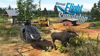 Flying the CowanSim 500E | WIP Alaska Bush Strips | MSFS 2020