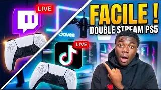 Stream your PS5 on TikTok AND Twitch at the same time (FREE TUTORIAL) | SE Live + OBS