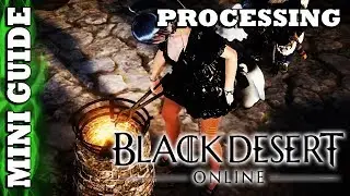 Black Desert Online - Mini Guide - Processing